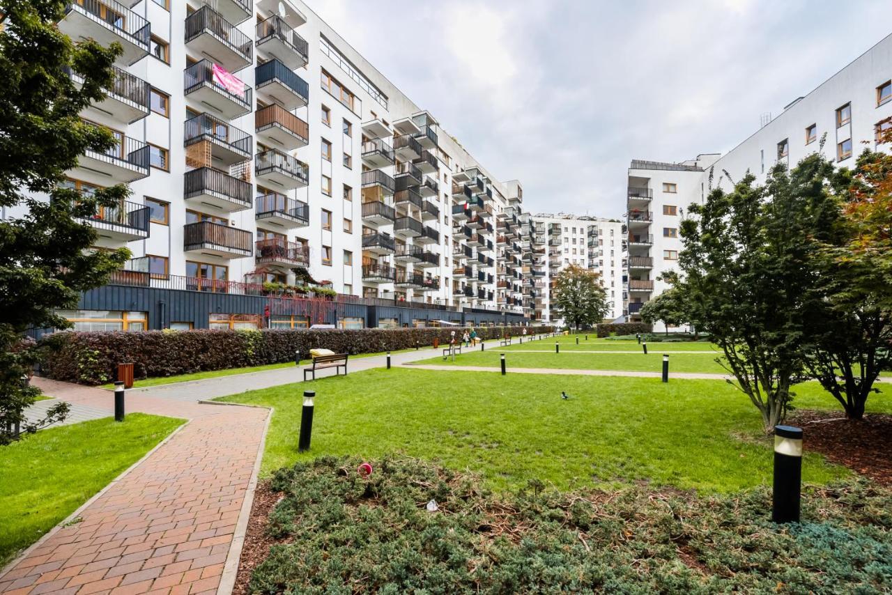 Wola Sunset Apartment Free Parking Varşovia Exterior foto